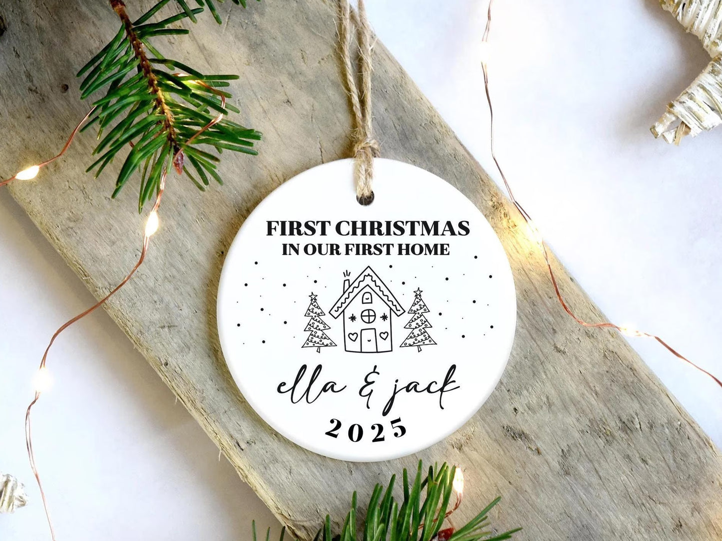 First Home First Christmas Ornament