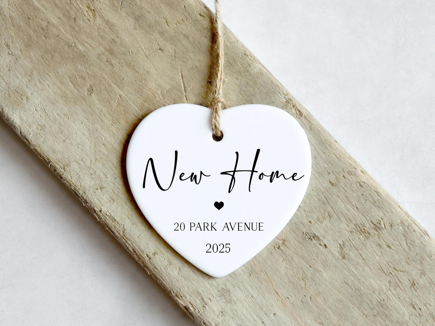 New Home Heart Ornament