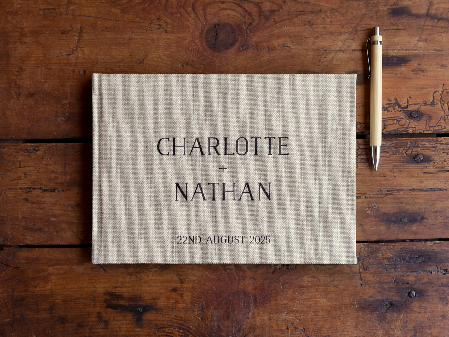 Contemporary Names Guestbook