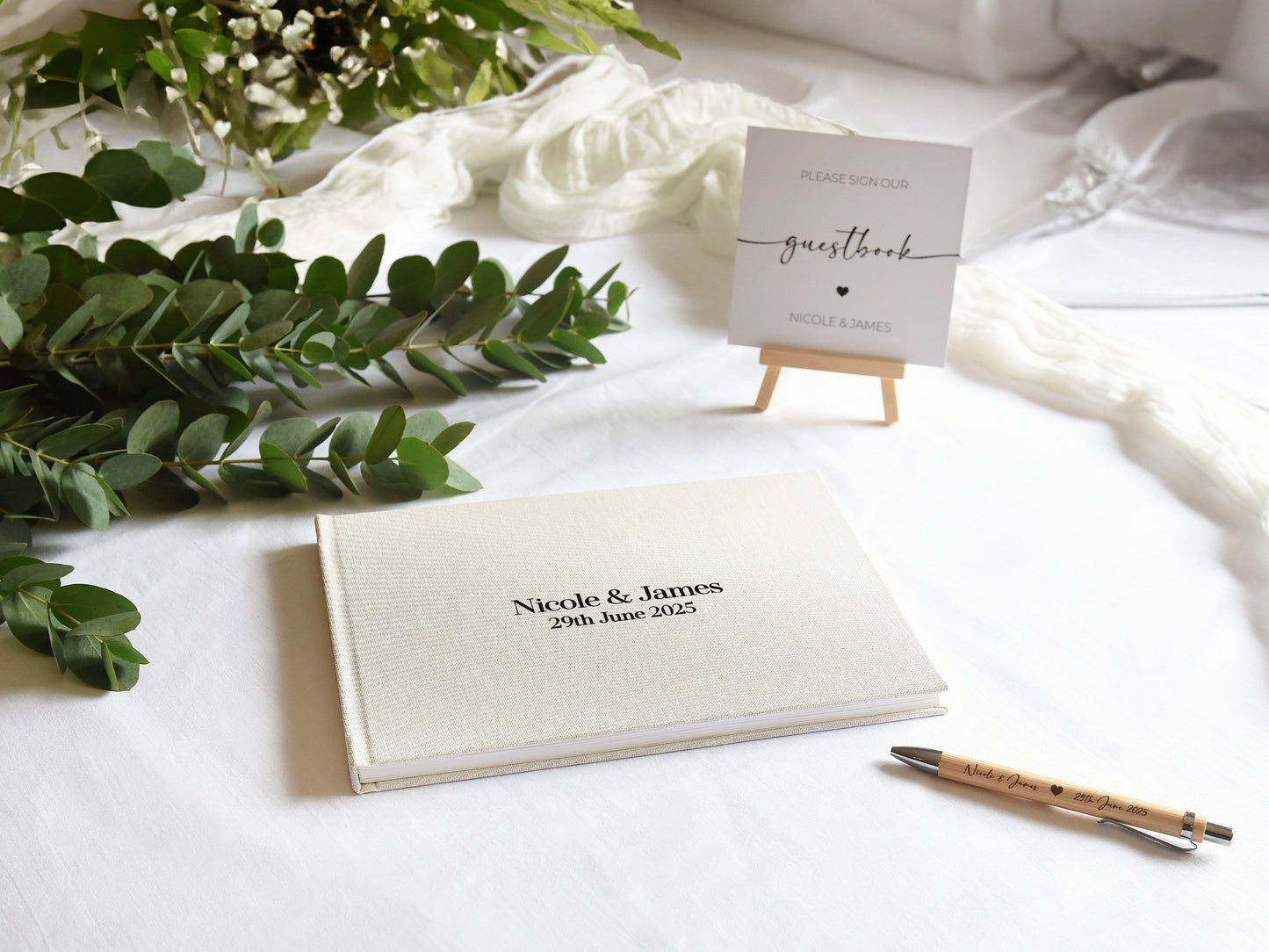 Simple Names Guestbook