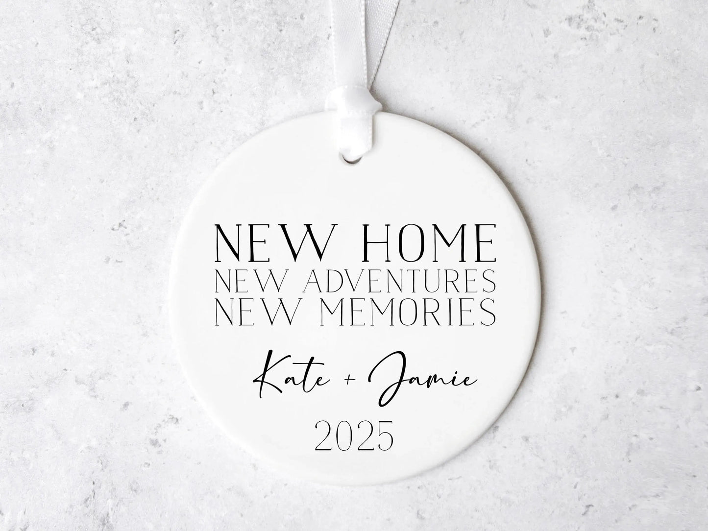 New Home Adventures Memories Ornament