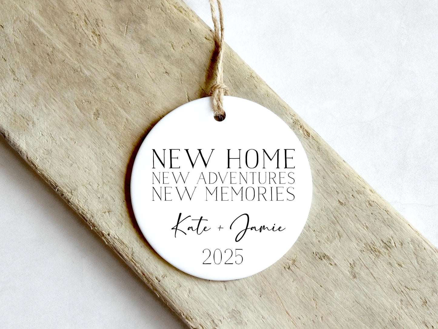 New Home Adventures Memories Ornament