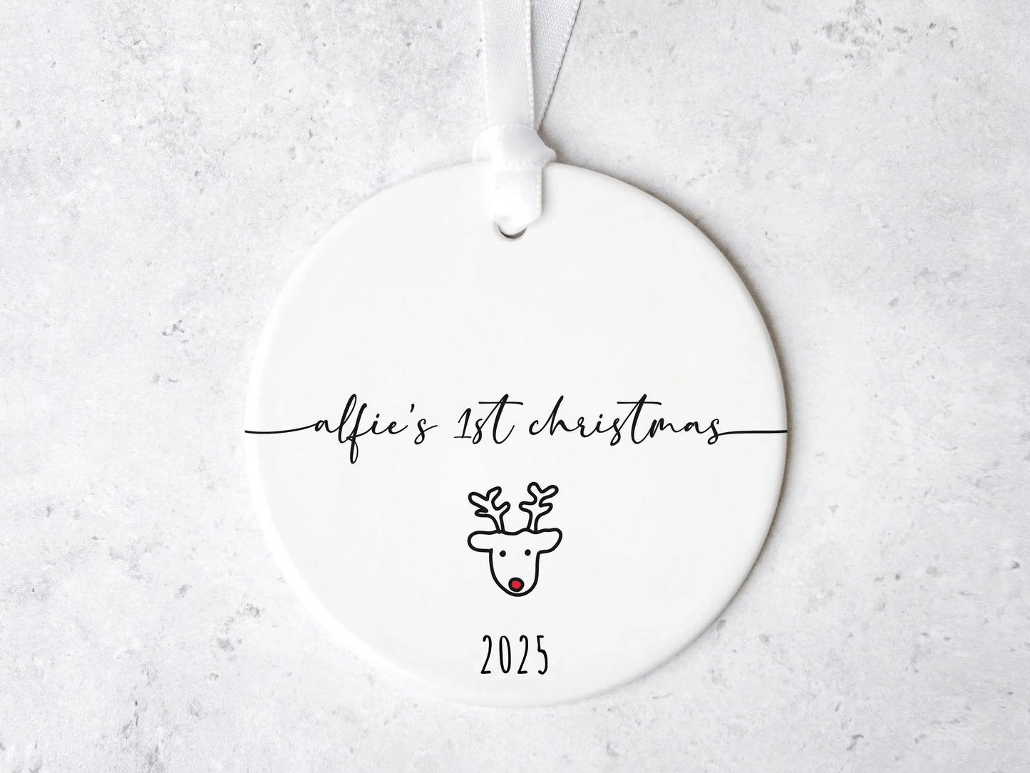 Baby's 1st Christmas Ornament