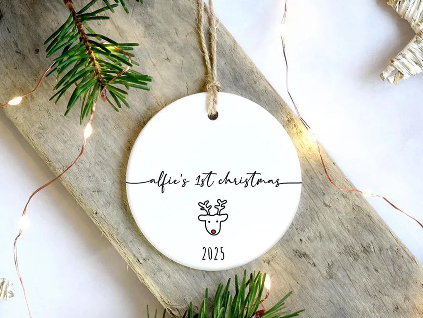 Baby's 1st Christmas Ornament