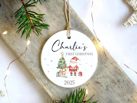 Santa Baby's First Christmas Ornament