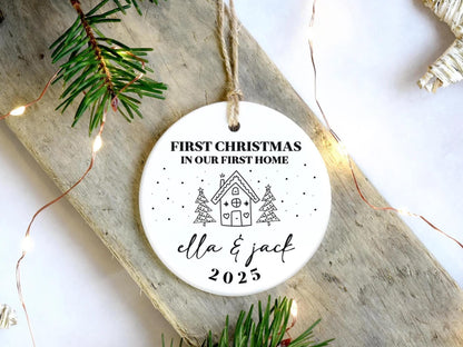First Home First Christmas Ornament