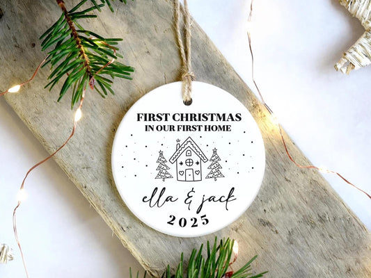 First Home First Christmas Ornament
