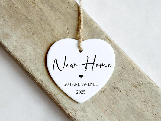 New Home Heart Ornament