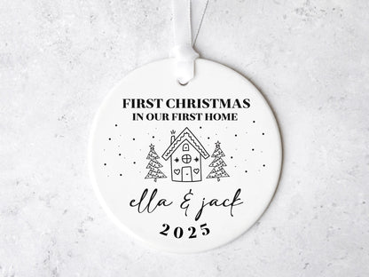 First Home First Christmas Ornament