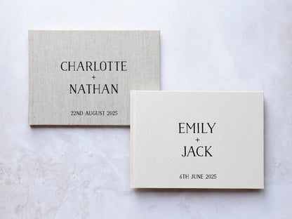 Contemporary Names Guestbook
