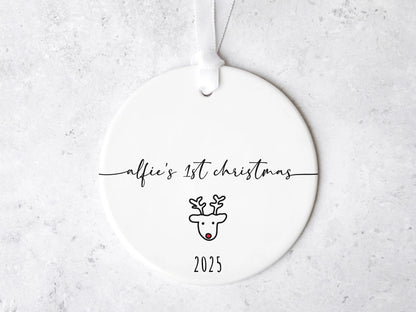 Baby's 1st Christmas Ornament