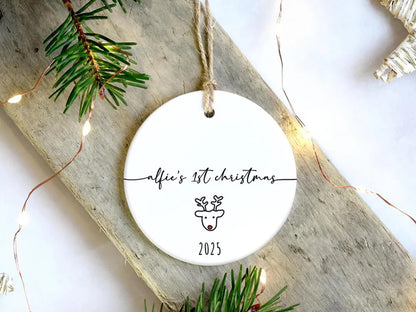 Baby's 1st Christmas Ornament
