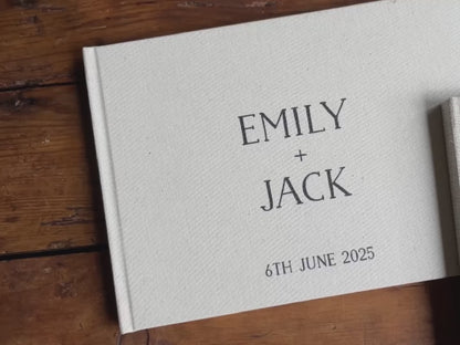 Contemporary Names Guestbook